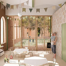 My project in Rendering and Digital Collage for Architectural Displays course . % Begum Karan tarafından hazırlanan 3D, Mimarlık, Dijital Mimarlık, 3D Tasarım, Ve ArchVIZ projesi - 10.31.2021