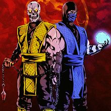 Mortal Kombat: Fire and Ice. Un progetto di Illustrazione tradizionale di Christopher Brown - 06.08.2020