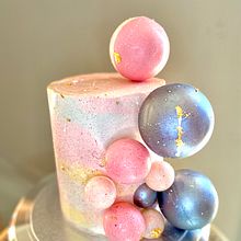 Mi Proyecto del curso: Cake design: técnicas decorativas modernas. DIY, and Design project by Estefania Delgado - 10.28.2021