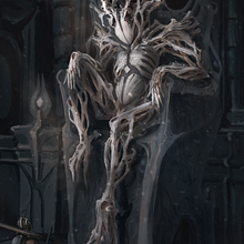 Dark Souls Boss fan character concept. Projekt z dziedziny Concept art użytkownika Iris Iordachescu - 01.11.2021