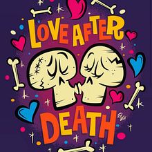 Love is forever... even after death. Traditional illustration project by Ed Vill - 11.02.2021