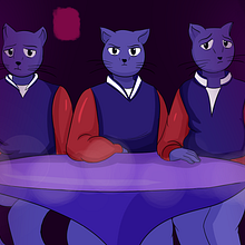 Caravan Palace - Moonshine. Traditional illustration, Film, Video, TV, and Music project by Lucas Luna - 11.01.2021