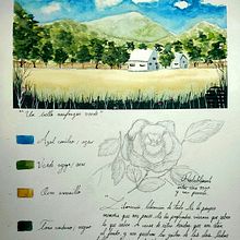 Un lugar donde no se siente extraño.. Traditional illustration project by Katia Pérez - 11.01.2021