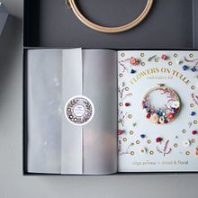 Flowers on tulle emrboidery kits. Arts, and Crafts project by Olga Prinku - 11.02.2021
