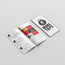 Make Tape Logo and Mockups. Un projet de Design , Br, ing et identité, Design graphique , et Création de logos de Chiara Pucci - 02.11.2021