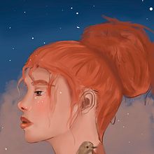 Mi Proyecto del curso: Retratos digitales de fantasía con Photoshop. Traditional illustration, Drawing, Digital Illustration, Portrait Drawing, Digital Drawing, and Digital Painting project by Manuel Plaza Villora - 11.02.2021