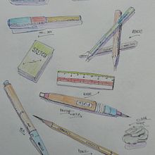 Meu projeto do curso: A arte de desenhar: transforme seus rabiscos em arte. Traditional illustration, Pencil Drawing, Drawing, and Sketchbook project by Camilo Marques - 11.02.2021