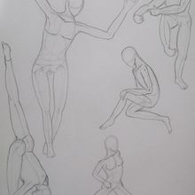 Mi Proyecto del curso: Dibujo anatómico para principiantes. Fine Arts, Sketching, Pencil Drawing, Drawing, Realistic Drawing, and Figure Drawing project by Alexandra Castañeda Velez - 11.02.2021