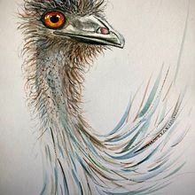 My project in Expressive Animal Portraits in Watercolor course. Traditional illustration, Watercolor Painting, Realistic Drawing, and Naturalistic Illustration project by Tracey Knox - 11.03.2021