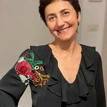 Mi Proyecto del curso: Técnicas avanzadas de bordado: puntadas y composiciones con volumen. Embroider project by Raluca Erimescu - 11.03.2021