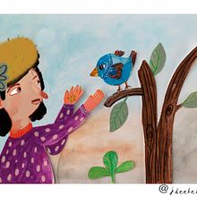 My project in Illustration Techniques for Children’s Books course. Traditional illustration, Character Design, Paper Craft, Drawing, Digital Illustration, Children's Illustration, and Narrative project by Giuseppina Di Bella - 11.03.2021