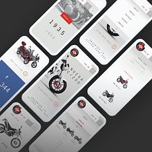 Gilera. Een project van Webdesign, UX / UI y  Webdevelopment van Lucas Nikitczuk - 28.01.2015