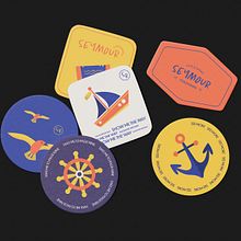 Seymour : Café & Books - Design of Graphic Elements to Boost Your Brand. Un proyecto de Br, ing e Identidad, Diseño gráfico y Dirección de arte de Zineb - 29.10.2021