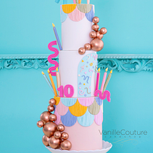 Pasteles de cumpleaños. Een project van  Ontwerp, Fotografie y  Creativiteit van VanilleCouture (Lili Cuéllar y Willie Soto) - 03.11.2021