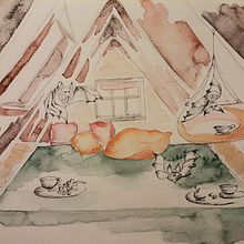 31 Days -day 30. Traditional illustration project by lyannecoral15 - 11.04.2021