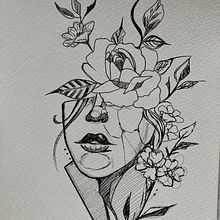 My project in Tattoo for Beginners course. Tattoo Design project by Lauren Head - 09.10.2021