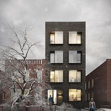 24th Avenue, Queens NY. Un proyecto de Visualización arquitectónica, Ilustración arquitectónica, Ilustración digital y Post-producción fotográfica		 de Milan Stevanović - 21.07.2017