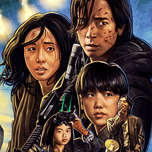 Film packaging for the Last Train to Busan series. Design, Traditional illustration, Painting, Digital Painting, and Packaging project by Sam Gilbey - 11.04.2021
