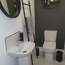 Lavatory . Interior Design project by Patrícia Barbosa - 11.04.2021