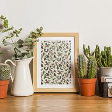 Mon projet du cours : Création d’imprimés avec la technique en quinconce. Projekt z dziedziny Stemple, Pattern design, Trad, c, jna ilustracja i Malowanie akwarelą użytkownika Nelly Glassmann - 26.10.2021