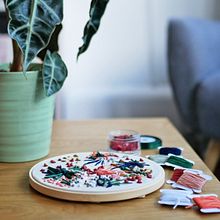 Mon projet du cours : Broderie et personnalisation d’accessoires. Accessor, Design, Jewelr, Design, Fashion Design, and Embroider project by Nelly Glassmann - 10.10.2021