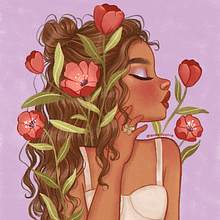 Woman's day. Traditional illustration project by Ana Ilustra - 03.08.2021