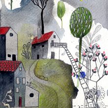 caderno dos deveres. Traditional illustration project by Irene Gomes - 11.04.2021