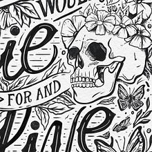 Seek what you want most. Digital Lettering project by Lisa Lapon - 11.04.2021