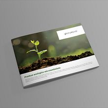 Brochure - Seed and Fertilizers Company (proposal). Projekt z dziedziny  Reklama, Design, Projektowanie graficzne i Stemple użytkownika Cristian Catona - 04.11.2021