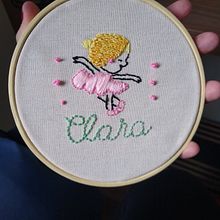 Meu projeto do curso: Técnicas básicas para bordado de letras Ein Projekt aus dem Bereich Stickerei von Luana Helena Ribeiro - 05.11.2021