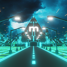 Sci-fi scene using Blender 3d and After Effects. Projekt z dziedziny 3D i  Motion graphics użytkownika ryecrowendesign - 26.09.2021