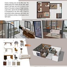 New office interior plan project. Un proyecto de Arquitectura interior de Kana Yamane - 03.05.2021