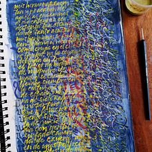 Color y letras. Un projet de Design , Beaux Arts, Peinture , et Calligraphie de antonflorez - 05.11.2021