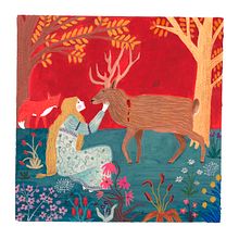 Mi Proyecto del curso: Pintura con gouache: crea ilustraciones poéticas. Traditional illustration, Fine Arts, Painting, Artistic Drawing, and Gouache Painting project by SUSANA MARINAS DOBLADO - 11.05.2021