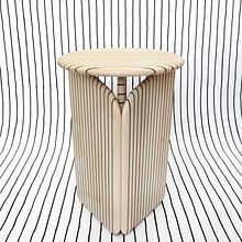 Vent Contraire stool/side table. Design, Arts, and Crafts project by studio_brichet_ziegler - 11.05.2021
