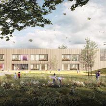 EUROPEAN KINDERGARTEN BOR. Un proyecto de Visualización arquitectónica, Ilustración arquitectónica, Ilustración digital y Post-producción fotográfica		 de Milan Stevanović - 02.09.2020