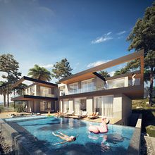 VILLA SEKKAT. Un proyecto de Visualización arquitectónica, Ilustración arquitectónica, Ilustración digital y Post-producción fotográfica		 de Milan Stevanović - 04.11.2020