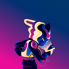 Atmosfera - Fantasía tecnológica y científica.. Een project van Traditionele illustratie,  Ontwerp y  Reclame van Cristobal Ojeda - 05.11.2021