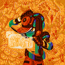 Tecno vegetación - Fantasía futurista científica.. Een project van  Ontwerp, Traditionele illustratie y  Reclame van Cristobal Ojeda - 05.11.2021