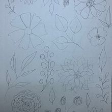 My project in Vibrant Floral Patterns with Watercolors course. Traditional illustration, Pattern Design, Watercolor Painting, and Botanical Illustration project by Rai Bose - 11.05.2021