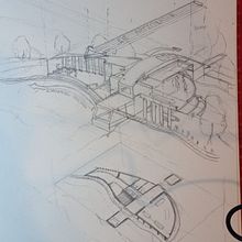 Mi Proyecto del curso: Dibujo arquitectónico: de la imaginación a la conceptualización. Architecture, Sketching, Drawing, and Architectural Illustration project by Diego Omar Cisternas Rodriguez - 11.05.2021