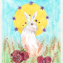 My project in Acrylic Illustration: Create a Magical Universe  course. Traditional illustration, Painting, Creativit, Acr, and lic Painting project by kathrynga - 11.06.2021
