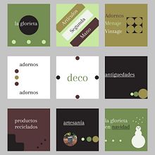 la glorieta: Posts para tienda de Instagram de cosas usadas.. Design, Br, ing, Identit, Graphic Design, T, pograph, Logo Design, T, pograph, and Design project by joaquin.winther - 11.06.2021