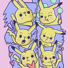 Pikachu trial run. Traditional illustration, Character Design, and Digital Illustration project by spatialartist - 11.07.2021