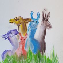 Mein Kursprojekt: Illustrationstechniken, um die Kreativität zu deblockieren. Design, Traditional illustration, Painting, Creativit, and Sketchbook project by Bea - 11.07.2021