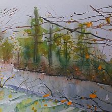 Mi Proyecto del curso: Paisajes naturales en acuarela Ein Projekt aus dem Bereich Bildende Künste, Malerei und Aquarellmalerei von pascual.marian - 07.11.2021