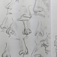 Portrait Sketchbooking: Explore the Human Face. Un progetto di Illustrazione tradizionale di Sue Orchison - 06.11.2021