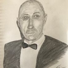 Ritratto di mio padre. Traditional illustration project by Vittorio - 11.07.2021
