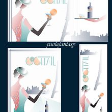 Il mio progetto del corso: Illustrazione digitale in stile art déco. Traditional illustration, Fine Arts, Poster Design, and Digital Illustration project by paolafantasy - 11.07.2021