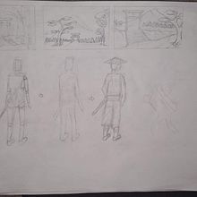 My project Japan Style . Traditional illustration, Fine Arts, Sketching, Pencil Drawing, Drawing, Artistic Drawing, and Figure Drawing project by Edgar Camilo Monje - 11.07.2021